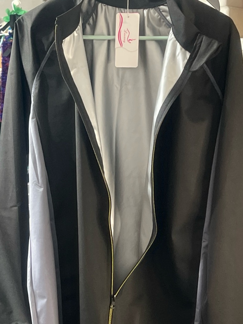 Women's Black Utility Zip-Front Jacket